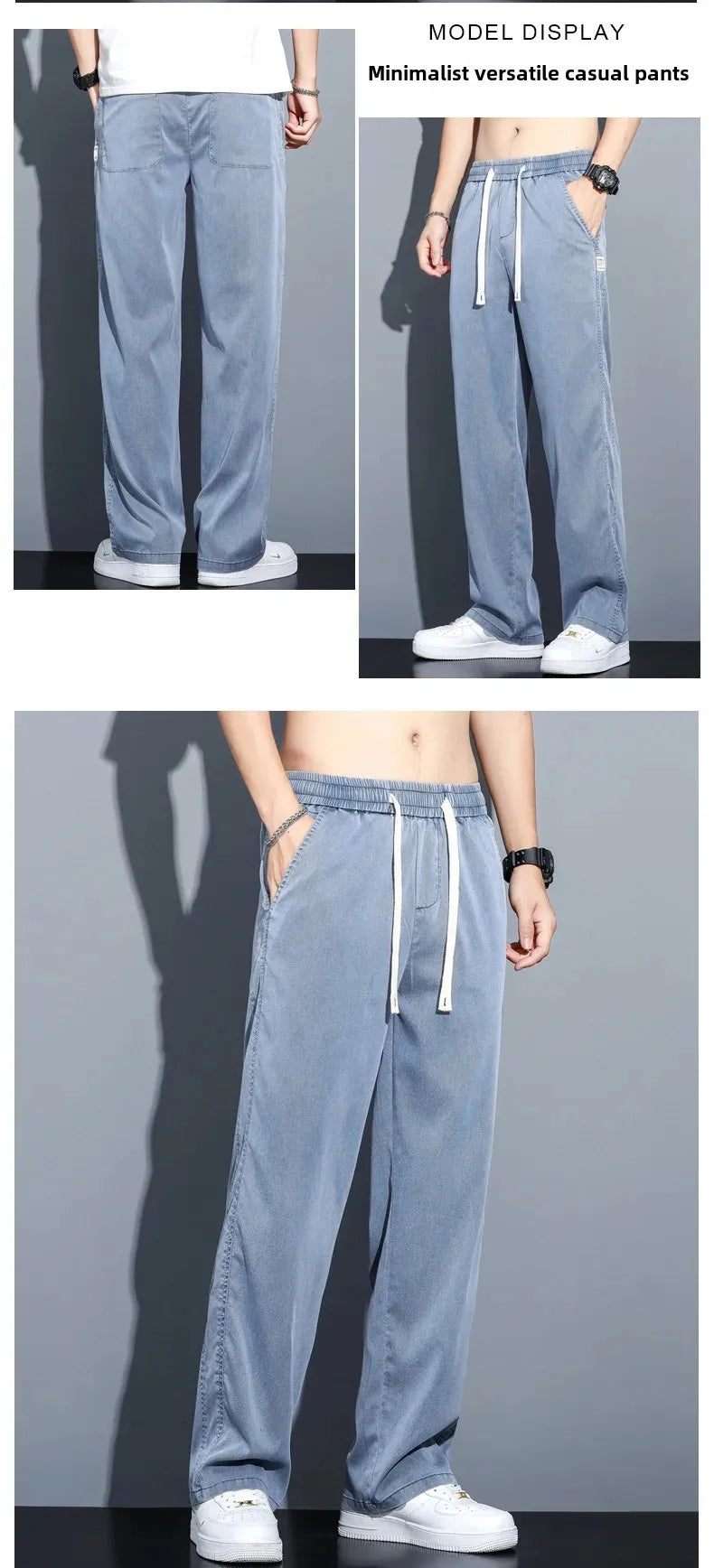 Casual Men's Long Pants - Unisex Vogue