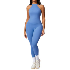 Women V Back Jumpsuit - Unisex Vogue