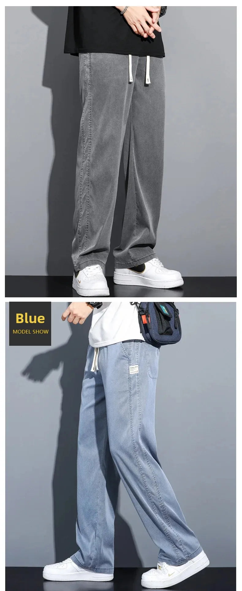 Casual Men's Long Pants - Unisex Vogue